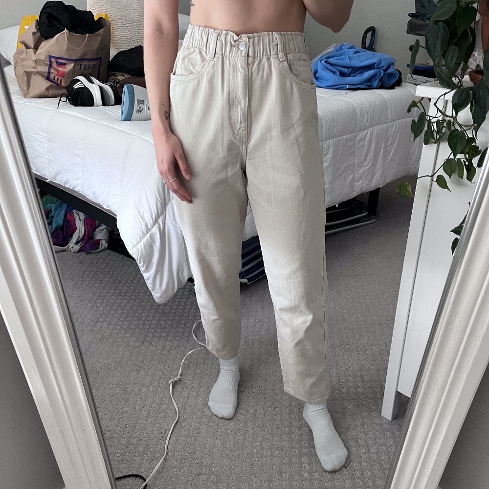 Forever 21 Elastic Waist Pants, Size 6